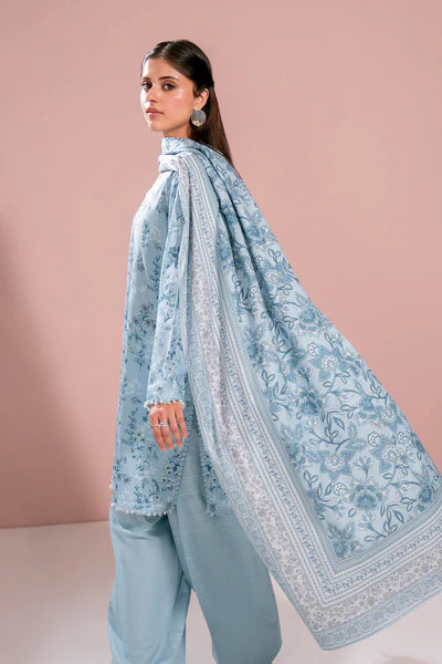 Embroidered - 2 Pc Khaddar Suit