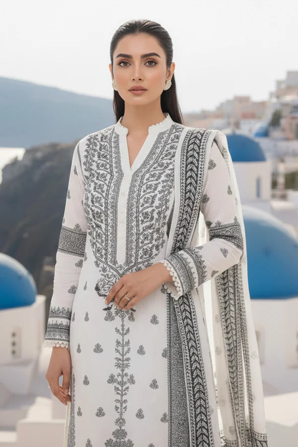 Printed - 3 Pc Khaddar Suit