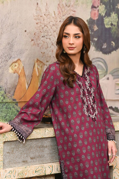 Embroidered - 2 Pc Khaddar Suit