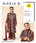 Maria b kids collection (Maroon)