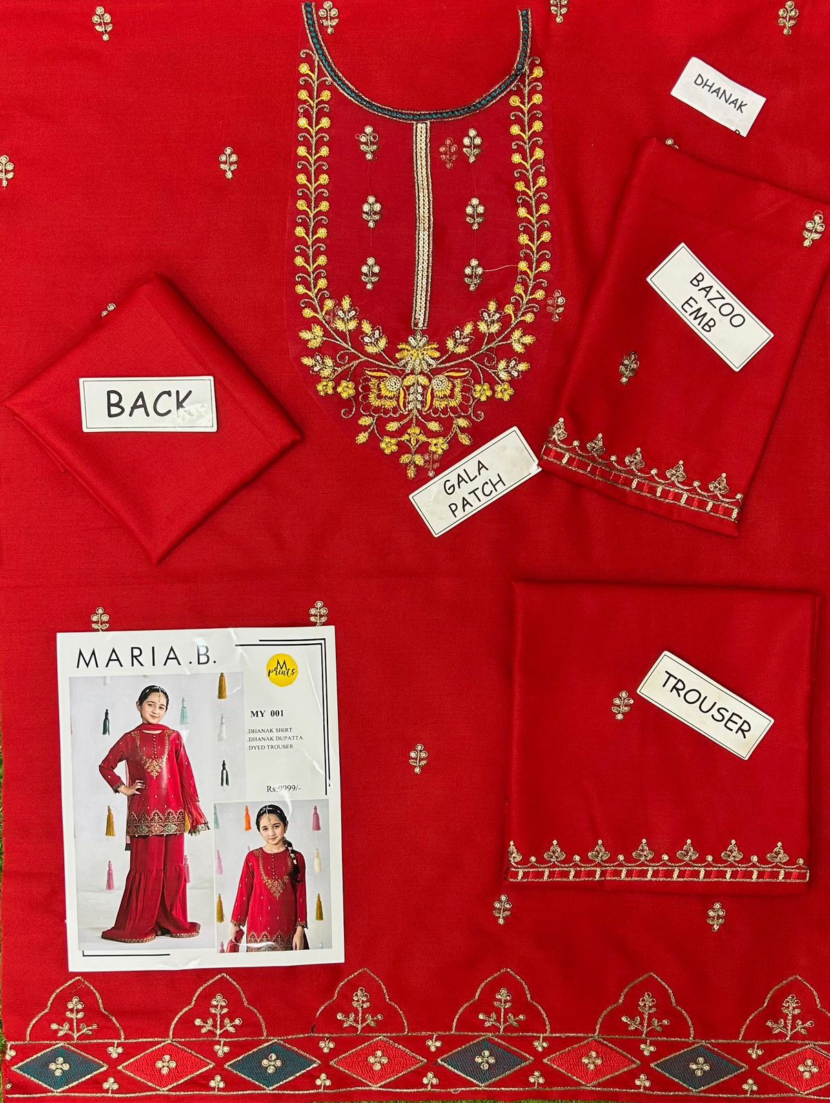 Maria b kids collection (Red)