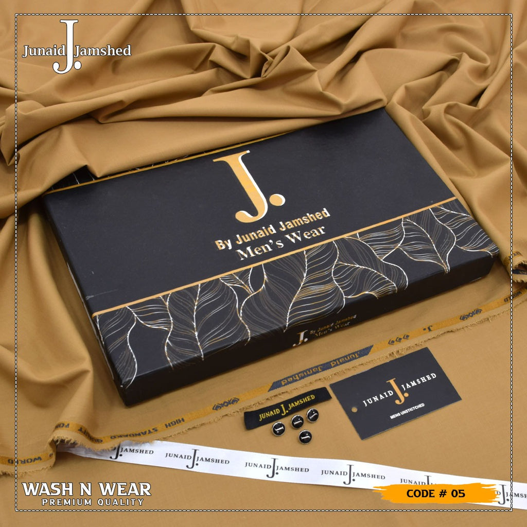 Junaid Jamshed 100% Pure Super Luxury J’ Wash & Wear – 4 Meter