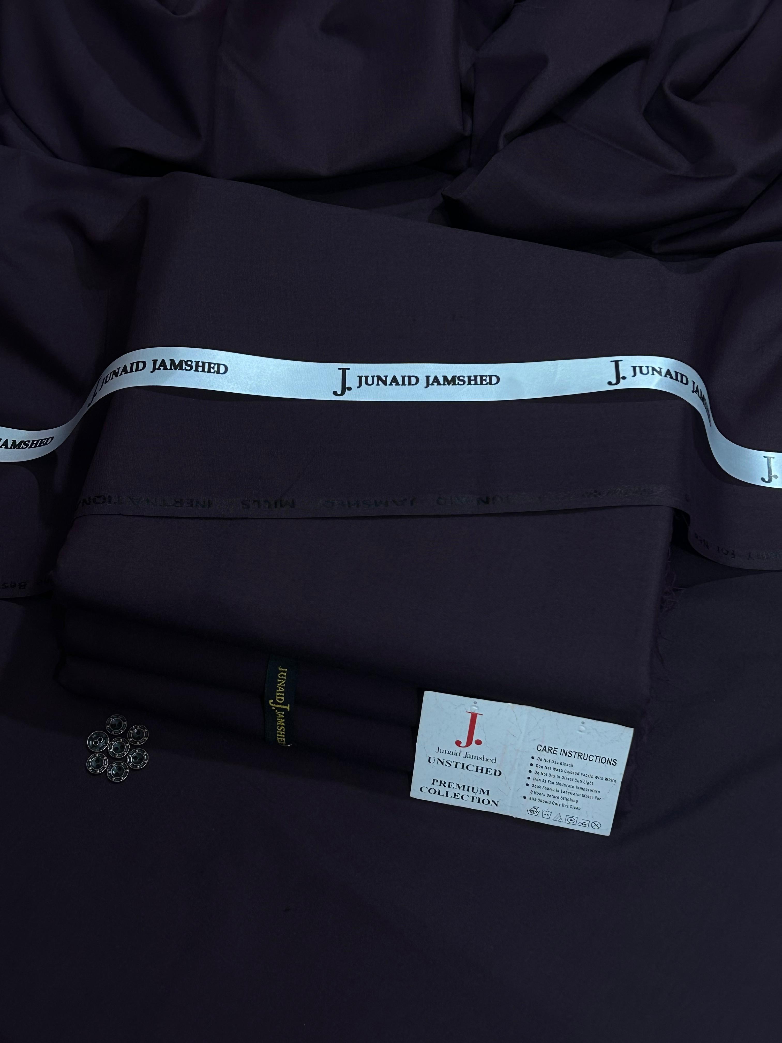 J. Boski Micro Fiber Wash’n Wear – 4 Meter Unstitched Suit (Summer Collection)