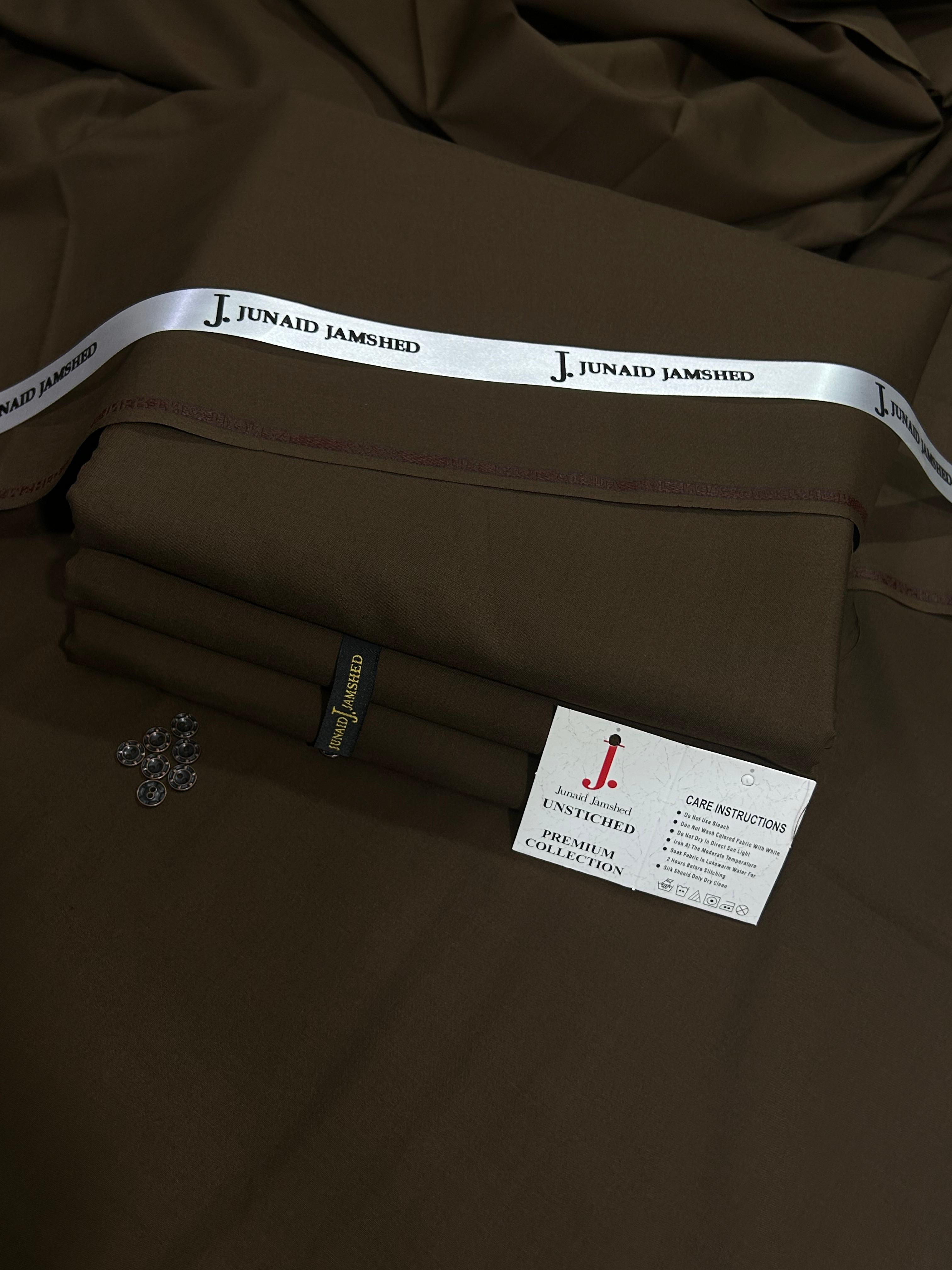 J. Boski Micro Fiber Wash’n Wear – 4 Meter Unstitched Suit (Summer Collection)