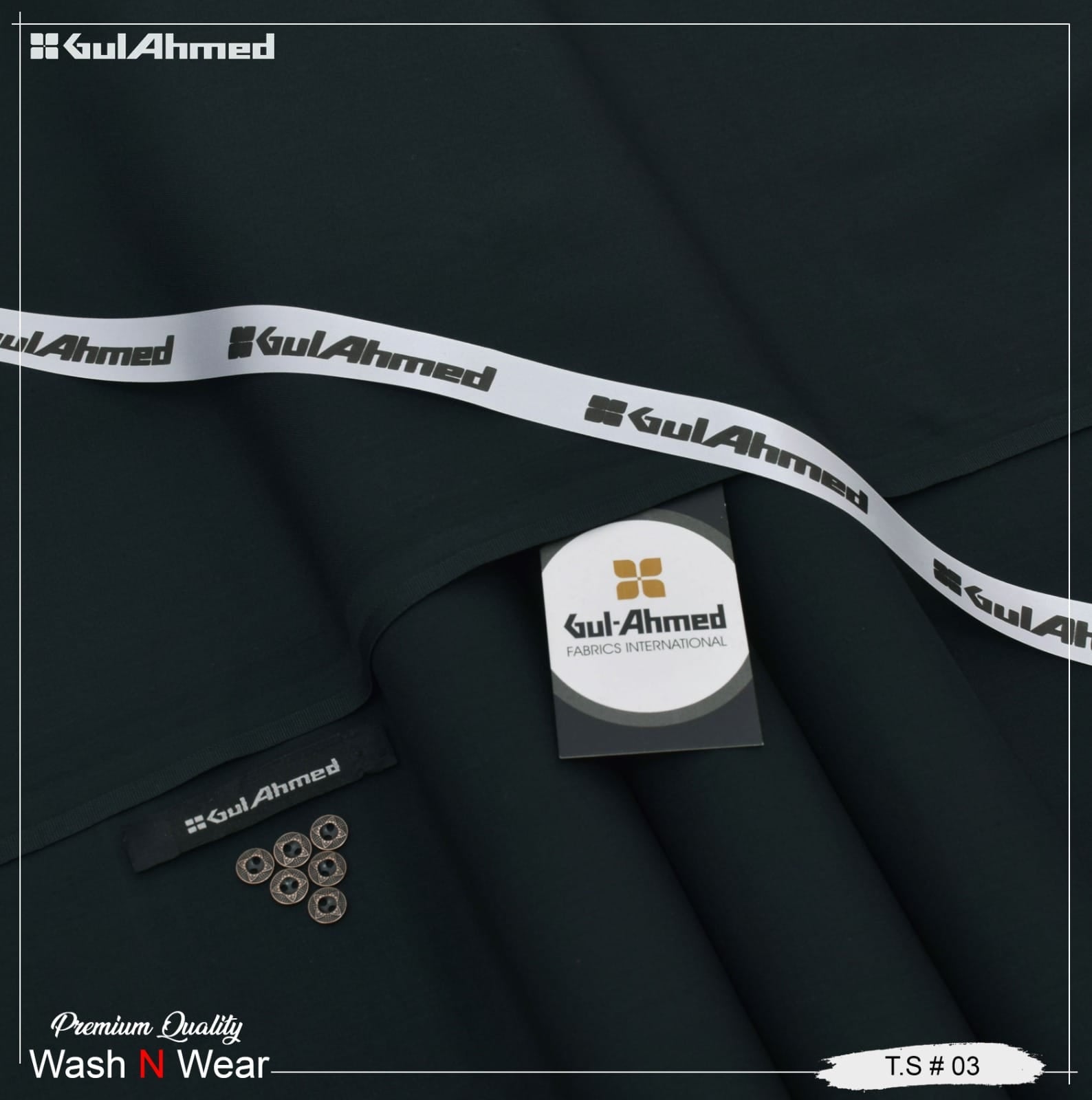 Gul Ahmed Four Seasons Winter Wash’n Wear – 4 Meter