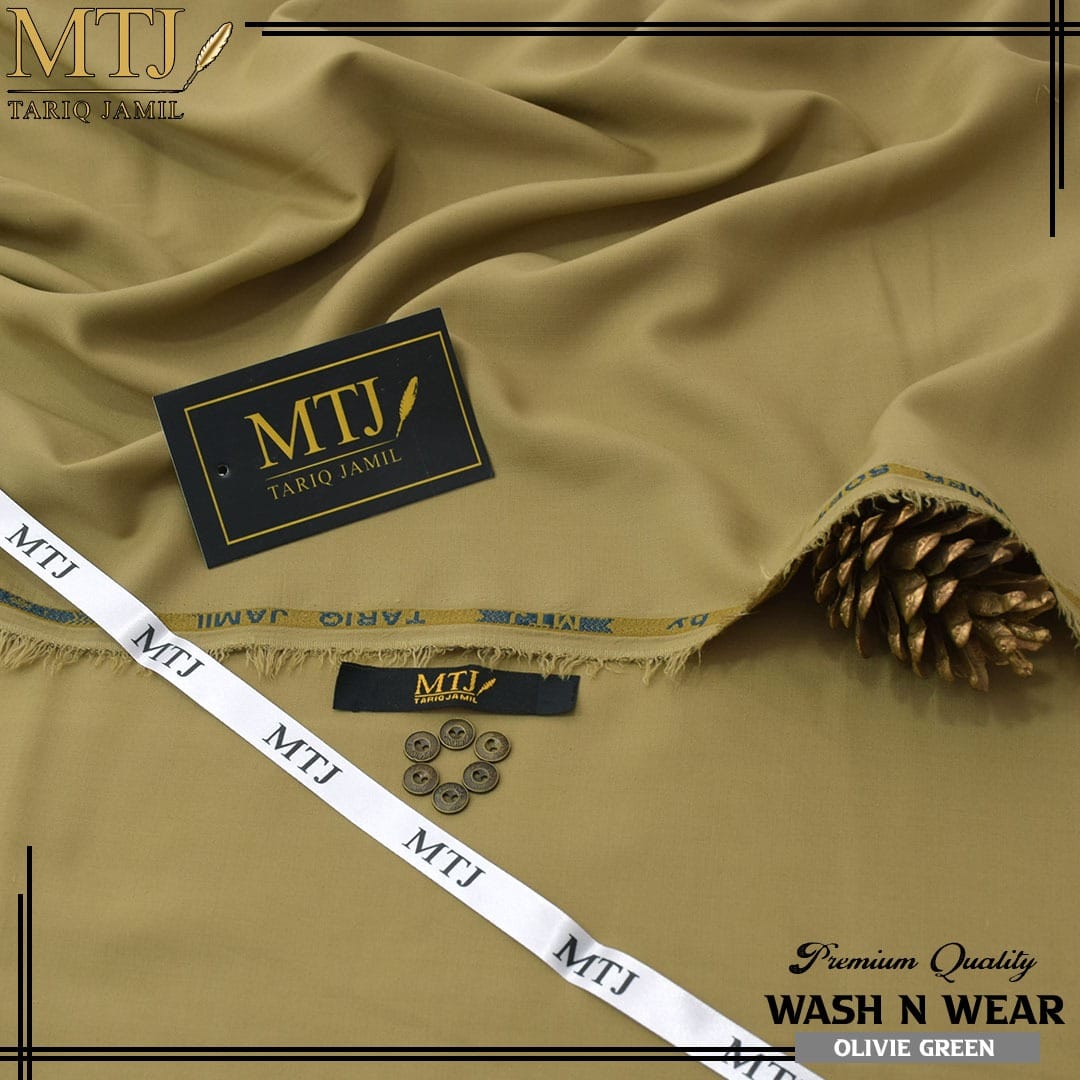 Tariq Jamil Masood (TMJ) Premium Kenari Wash’n Wear – 4 Meter