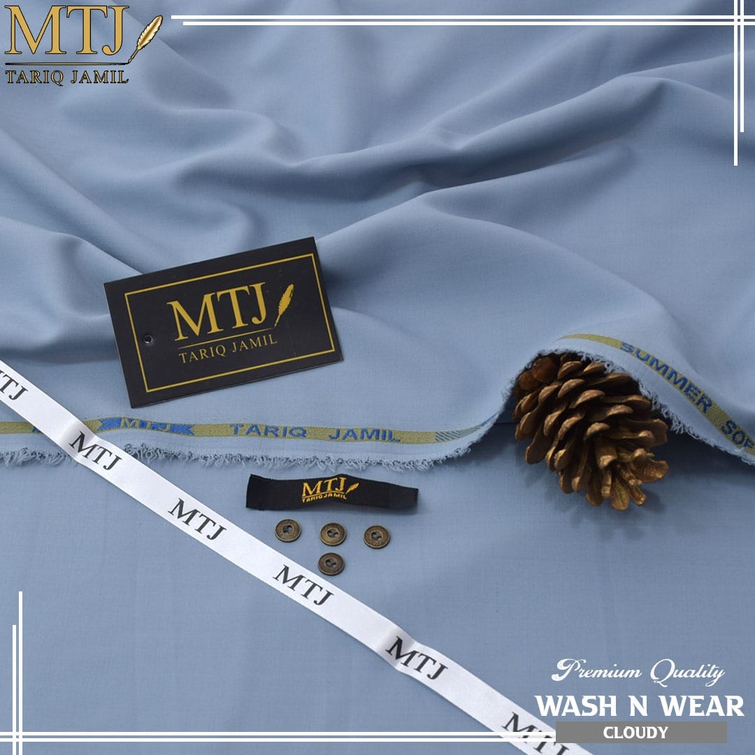 Tariq Jamil Masood (TMJ) Premium Kenari Wash’n Wear – 4 Meter