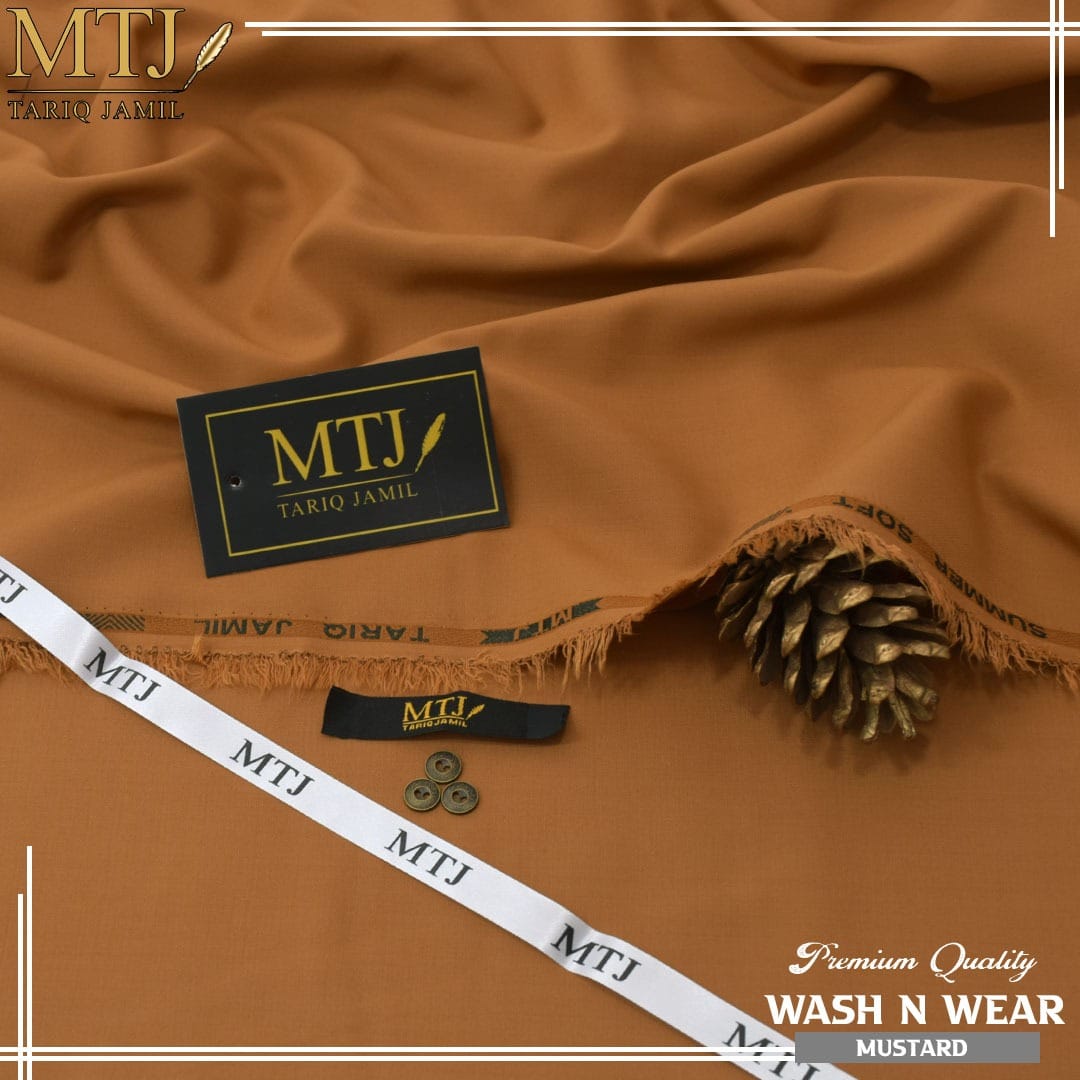 Tariq Jamil Masood (TMJ) Premium Kenari Wash’n Wear – 4 Meter
