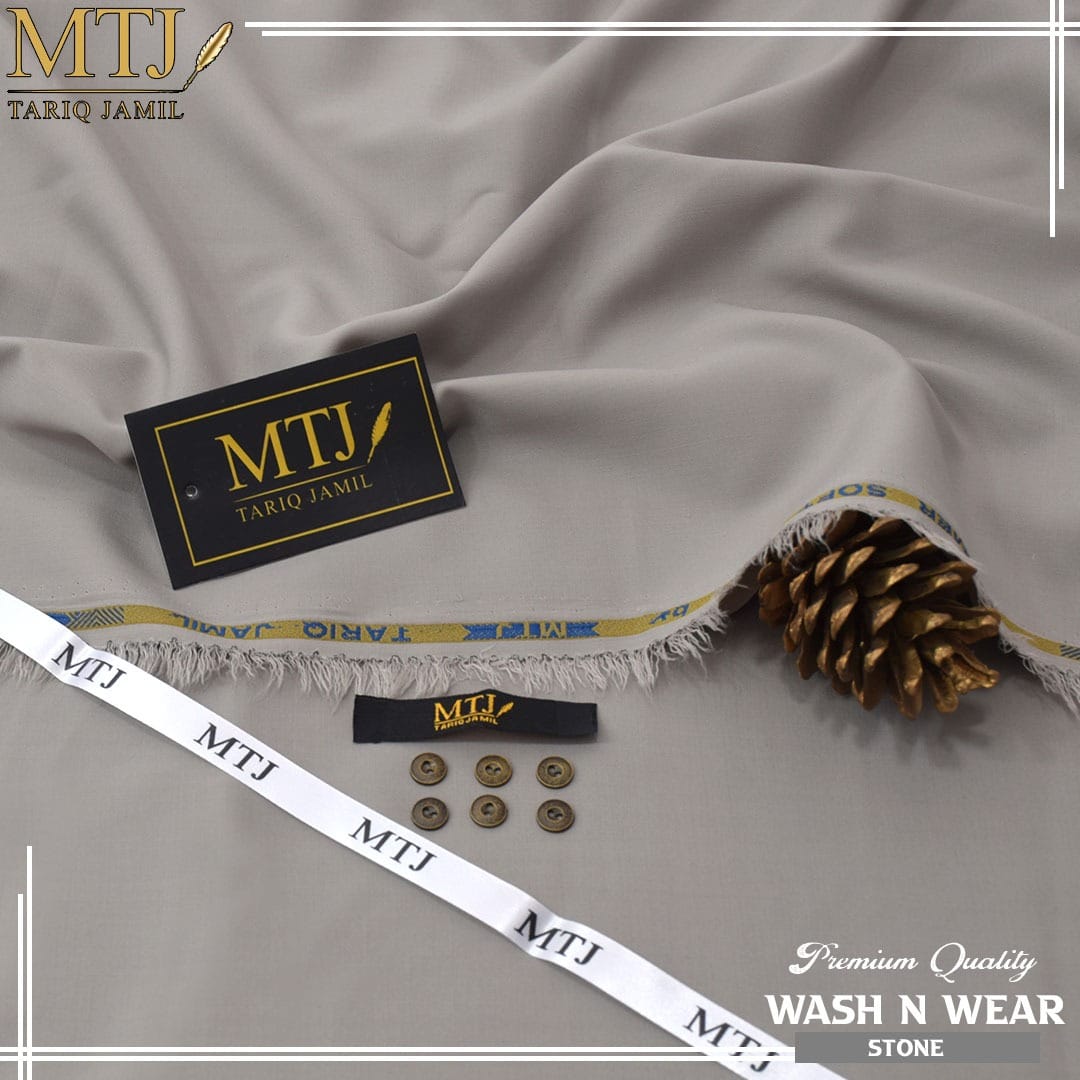 Tariq Jamil Masood (TMJ) Premium Kenari Wash’n Wear – 4 Meter