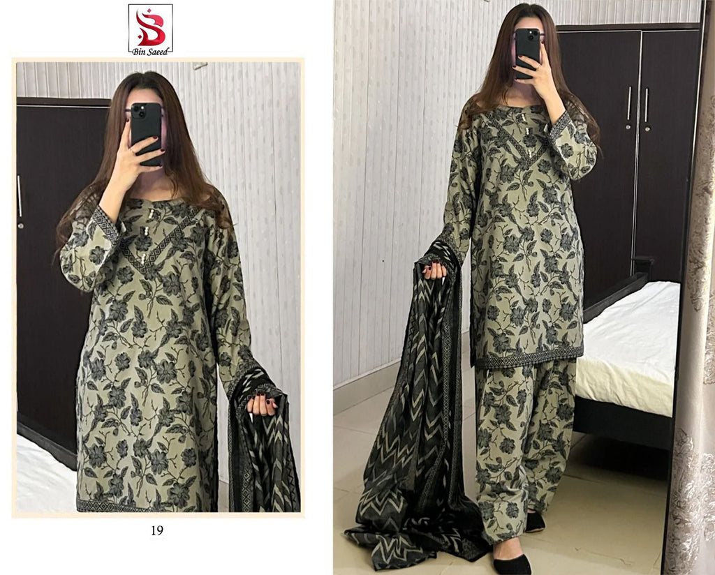 Maria B-408 – 3PC Lawn Embroidered Suit | Front & Sleeves Heavy Embroidery with Organza Dupatta  ✅ Why this works: