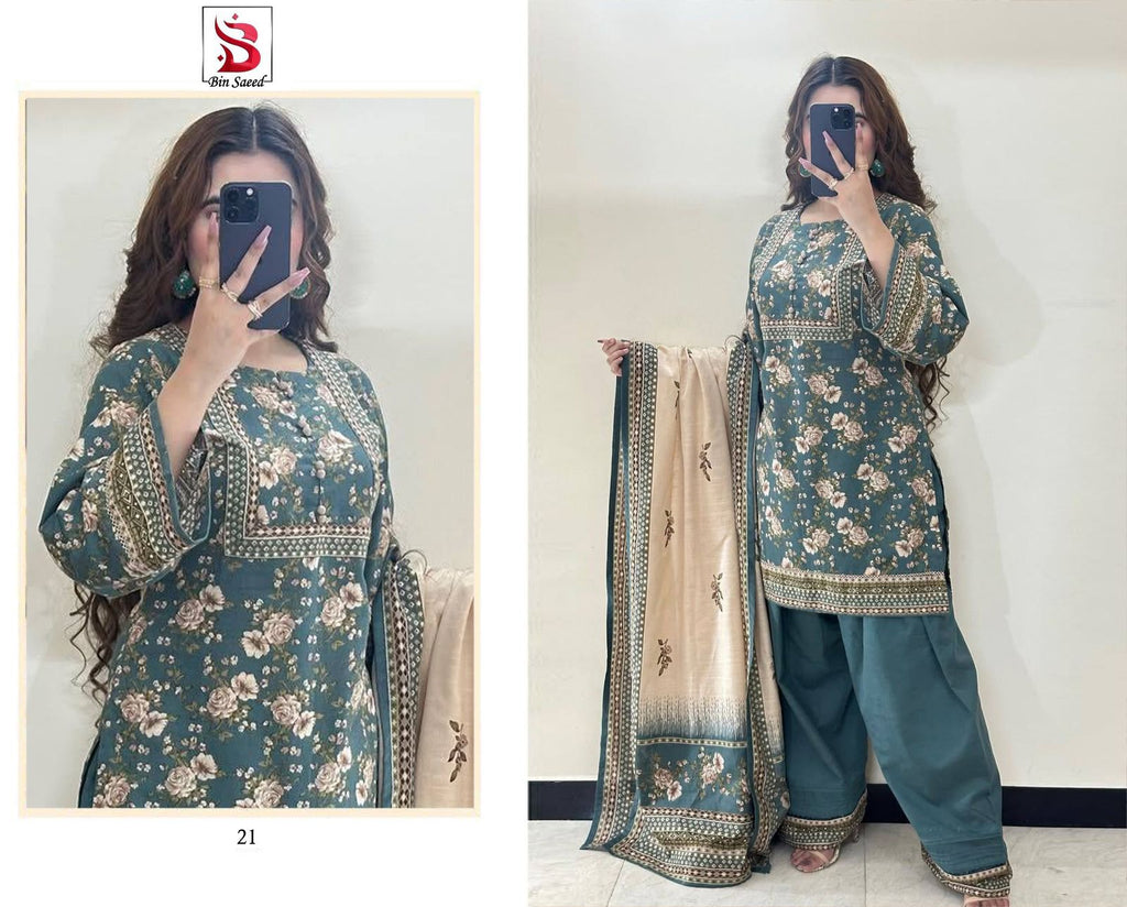 Maria B-408 – 3PC Lawn Embroidered Suit | Front & Sleeves Heavy Embroidery with Organza Dupatta  ✅ Why this works: