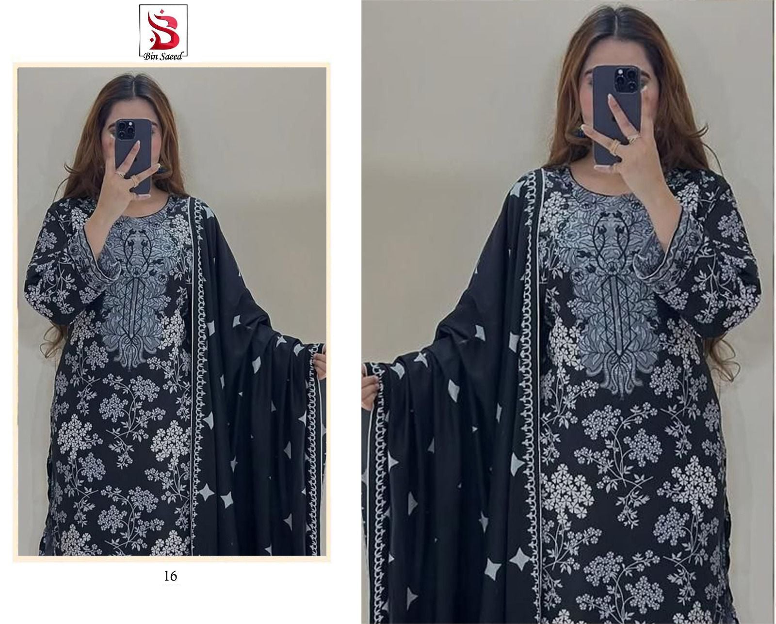 BIN SAEED Summer Collection 2026 – 3PC Digital Printed Lawn Suit Vol 5009