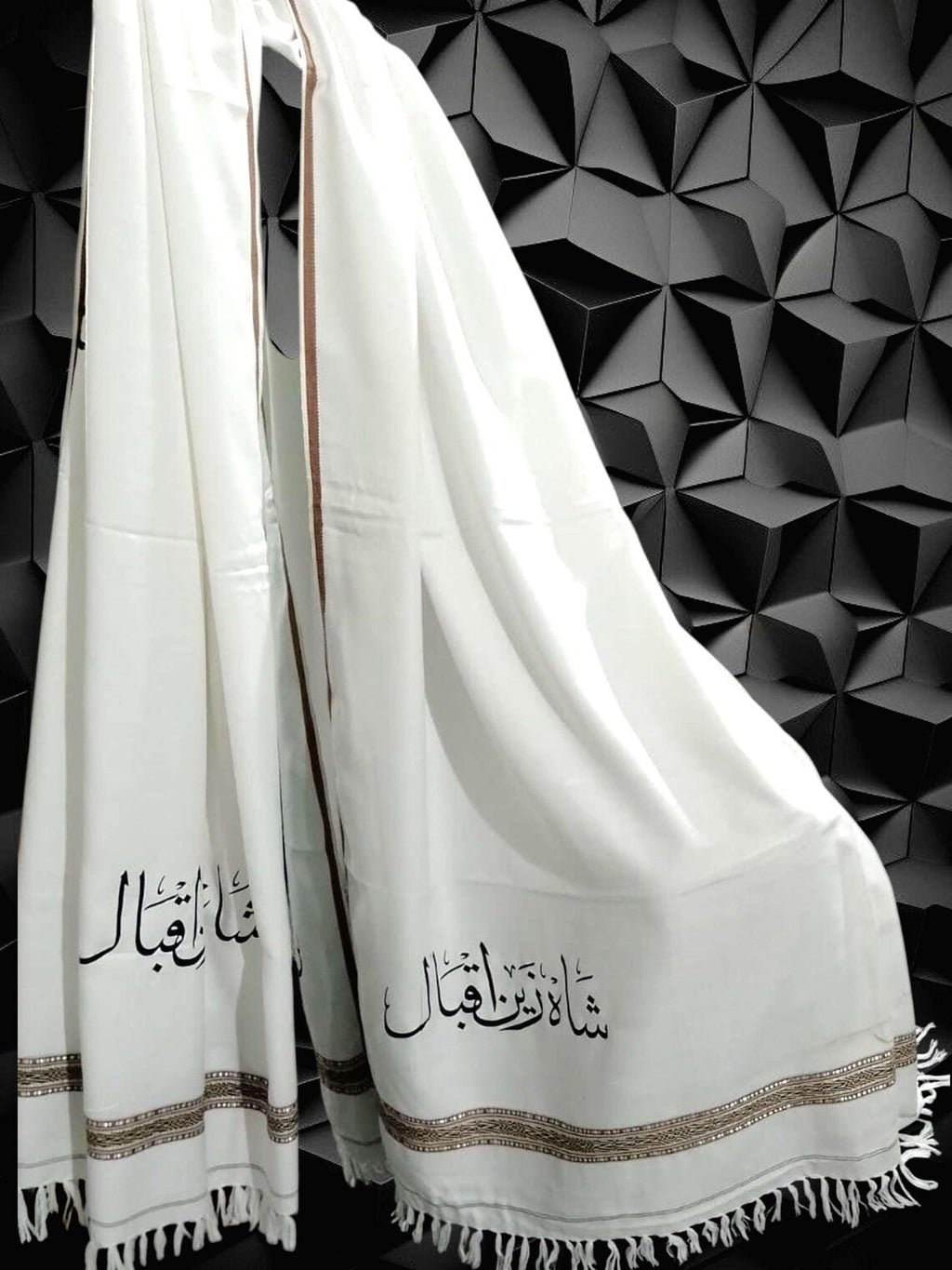 J. Name Printed Mardana Shawls
