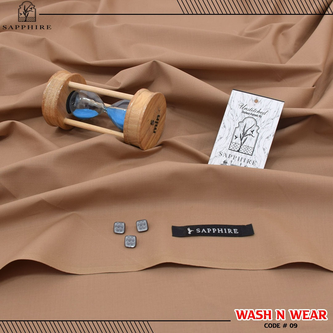 Sapphire 100% Pure Super Luxury Regent Wash & Wear – 4 Meter