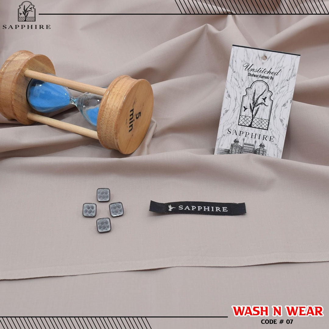 Sapphire 100% Pure Super Luxury Regent Wash & Wear – 4 Meter