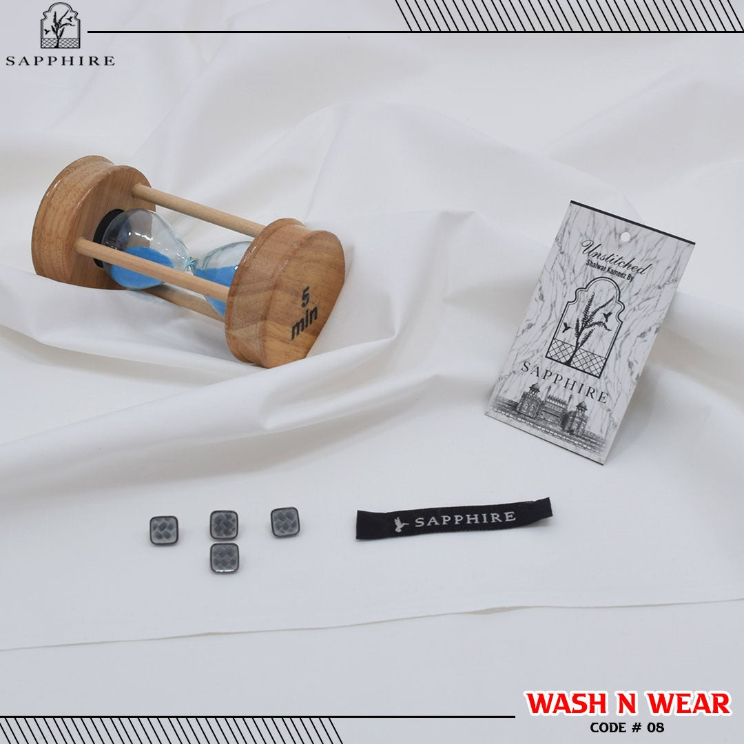 Sapphire 100% Pure Super Luxury Regent Wash & Wear – 4 Meter